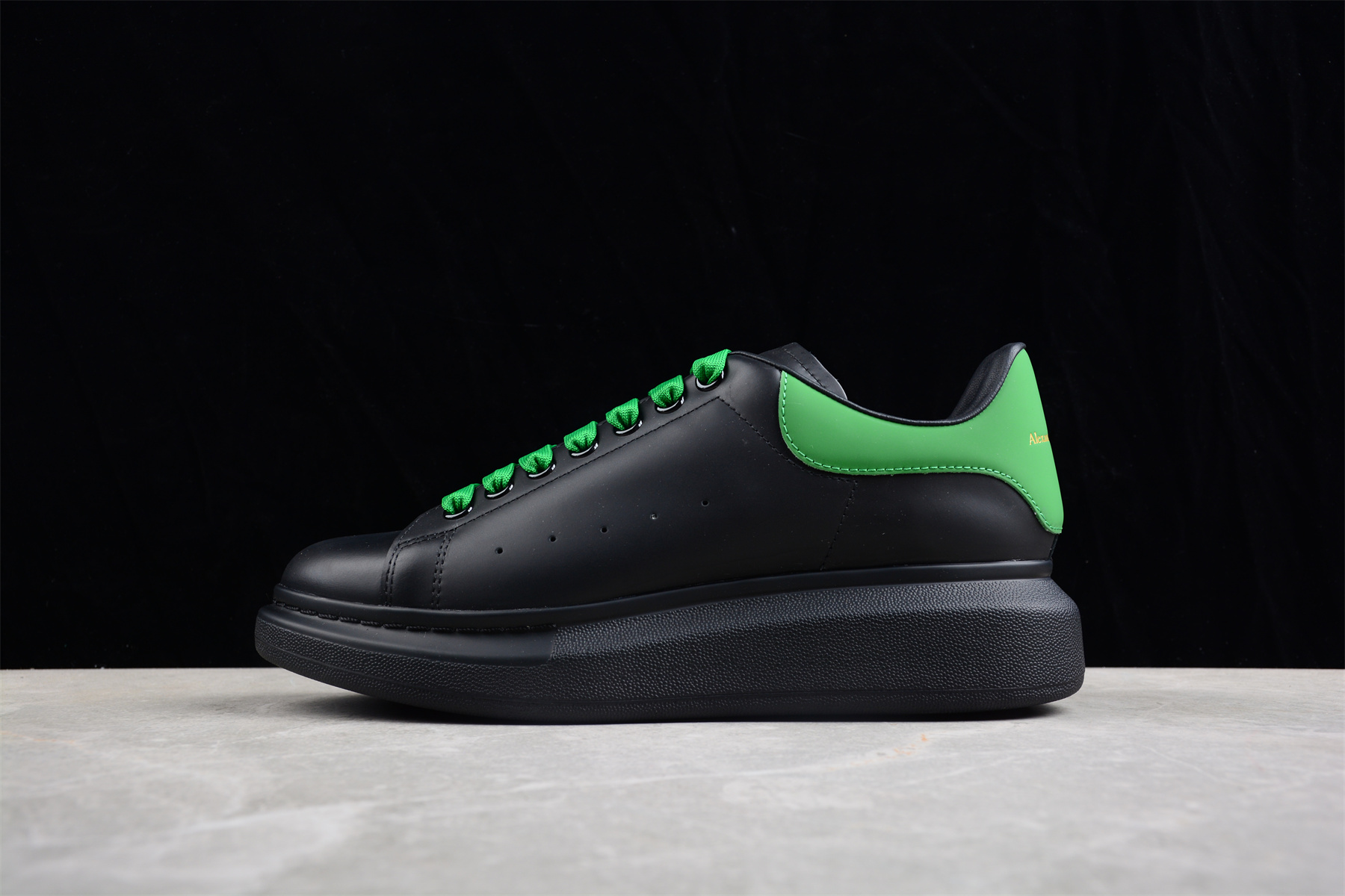 Alex McQ  men  sneakers black green